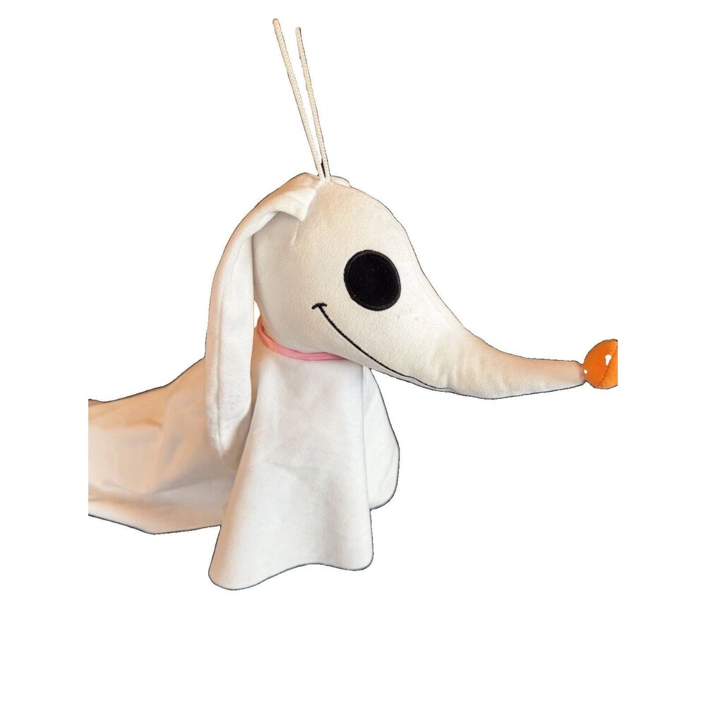 Disney The Nightmare Before Christmas Zero Ghost Dog Halloween Greeter Plush